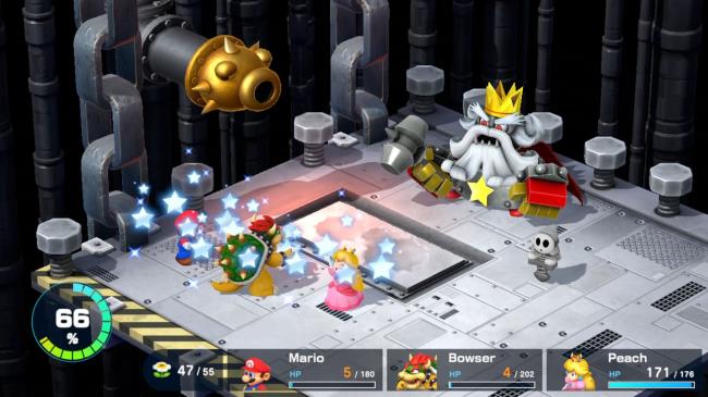 Super Mario RPG Peach Healing The Party