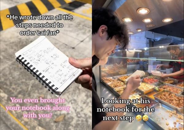 Nervous South Korean man orders 'cai fan' for first time, here's how he prepared for it 